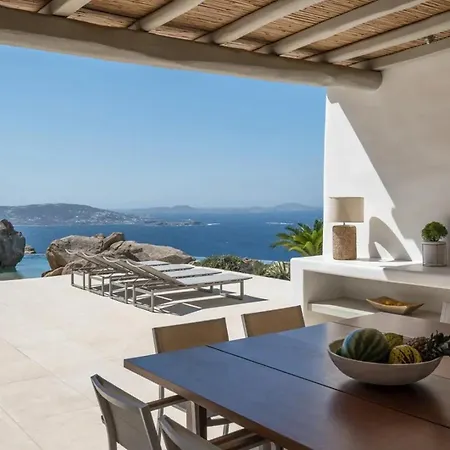 With Stunning View In Mykonos וילה *
